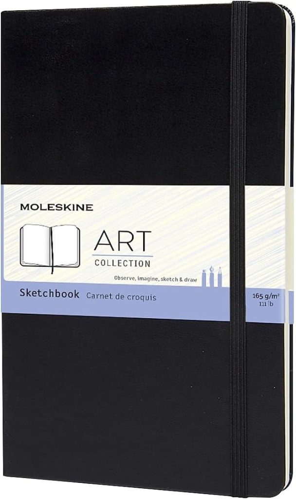 This sketchbook is a great ay to keep track of your progress while learning easy steps to draw.